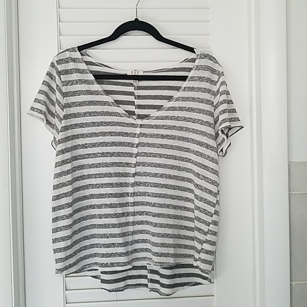 Project Social T tee distressed insideout